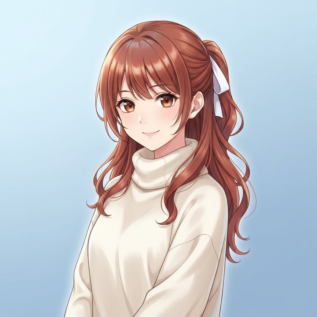 SFW anime babe portrait